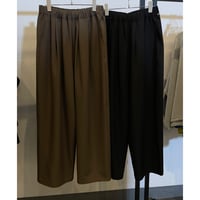 【siro de labonte 2027 SS】tuck easy pants(stretch linen like twill)