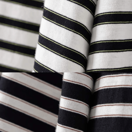 ［YENN264-81111] STRIPE FORM LONG T