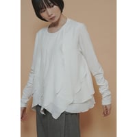 【CYAN 2027 SS VOL.1】ウェーブフリルTOPS