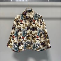 【MARGAUX VINTAGE 2027 PS】ボタニカル柄ブラウス