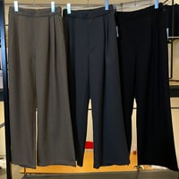 【siro de labonte 2027 SS】tuck straight pants(stretch twill)