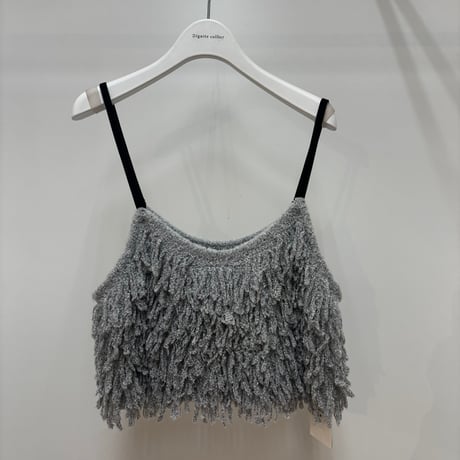 【dignite collier】ループニットビスチェ