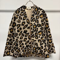 【MARUGAUX 2026 AW】シャギージップコート（レオパード）