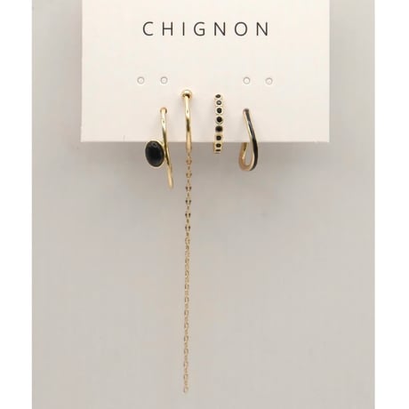 【CHIGNON】4ﾚｲﾔｰｲﾔｶﾌｾｯﾄ