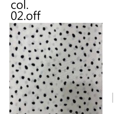【siro de labonte 2027 SS】tuck straight pants(dalmatian crepe)