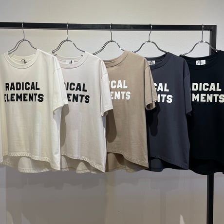 【siro de labonte 2027 SS】RADICAL T shirt