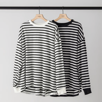 ［YENN264-81111] STRIPE FORM LONG T
