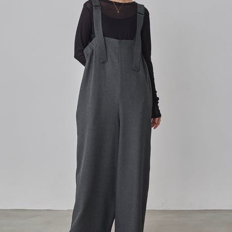 【hunch】パワーネット フロッキードットプリント クルーネックトップス