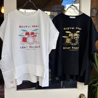 Give me the beat! riccaオリジナルT design by J&S