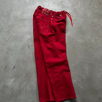 Used/ユーズド『Levis501 RED Denim Easy Pt fringe』