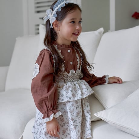 [予約] Lauren Dress/ marron