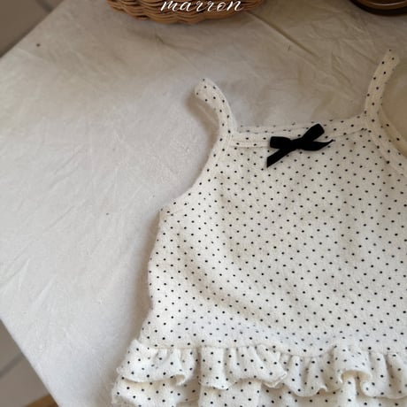 [予約] Shasha Sleeveless Top/ marron