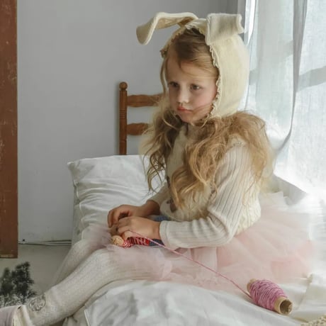 [予約] Winter rabbit hat /  Puella FLO