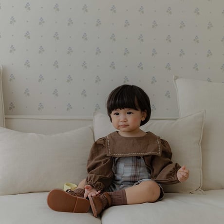 [予約] Manon Sailor Blouse/ OREN by Hibyebebe