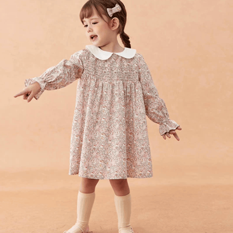 [予約] Petit Garden Smocked Dress