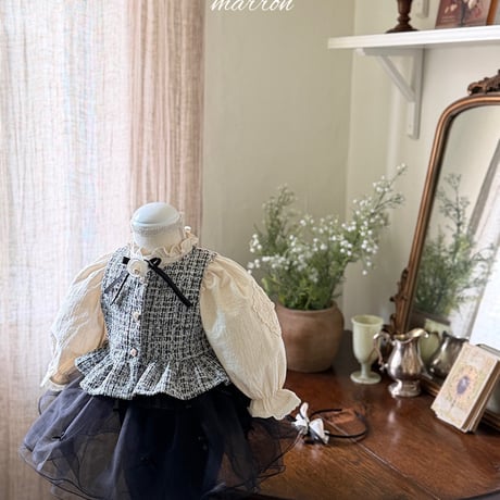 [予約] Sera Vest/ marron