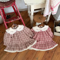 [予約] Chapel dress/ marron