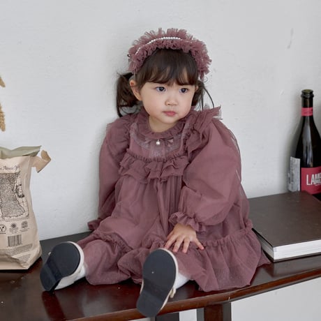 [予約] Nook Dress / marron