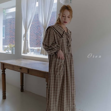 [予約] Manon Autumn Dress (Mom)/ OREN by Hibyebebe