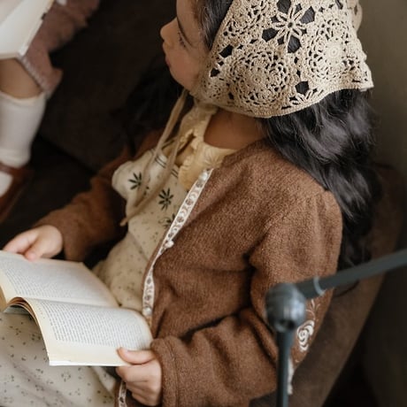 [予約] Maison Crochet Hood (Suitable for Adults)/ OREN by Hibyebebe