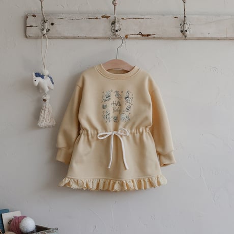 [予約] Sherry mini dress/  Puella FLO
