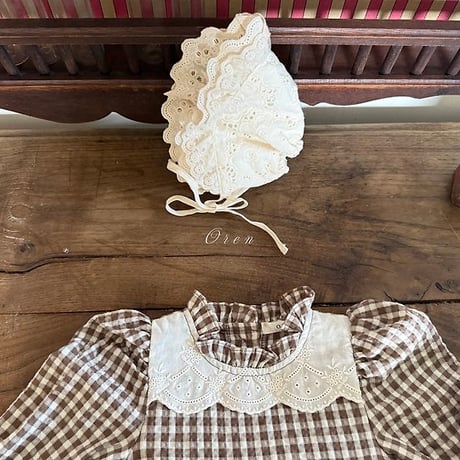 [予約] Cocobell Apron Suit/ OREN by Hibyebebe