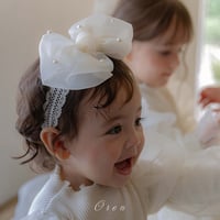 [予約] Marianne Pearl Headband / OREN by Hibyebebe