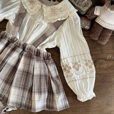 [予約] Leo Classic Bloomer Skirt/ OREN by Hibyebebe