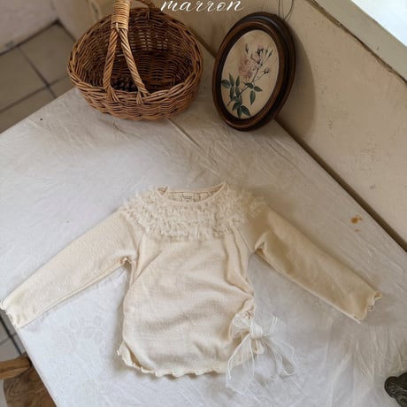 [予約] Sugar T-shirt/ marron