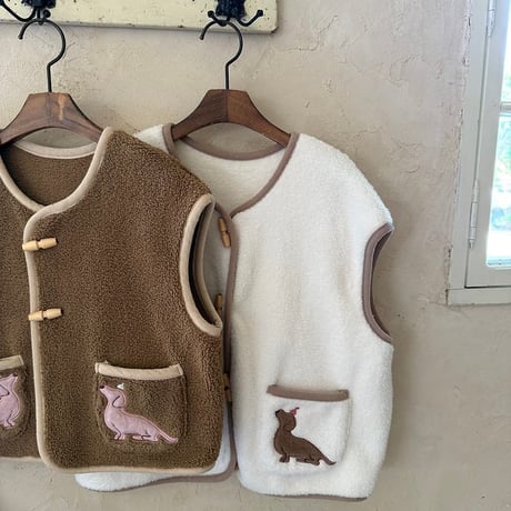 [予約] Monceau Dumble Vest/ OREN by Hibyebebe