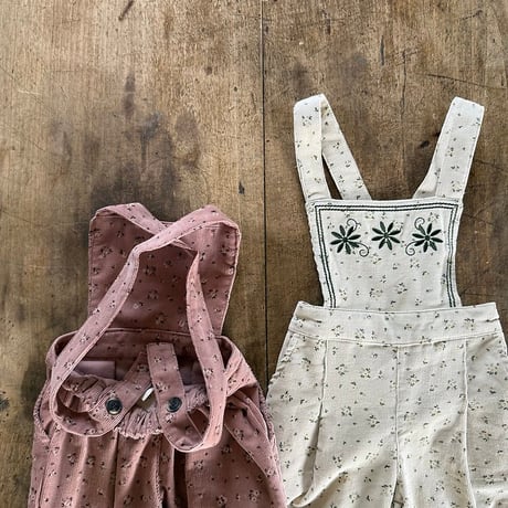 [予約] Olive Garden Overalls/ OREN by Hibyebebe