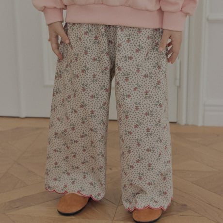 [予約] Scalloped pants/ Roa