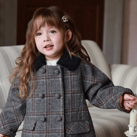 [予約] Heritage Grey Check Coat