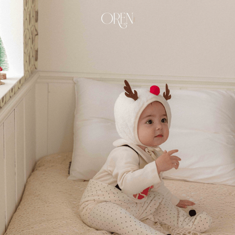 [予約] Ange Blanc Footed Leggings (bebe)/ OREN by Hibyebebe