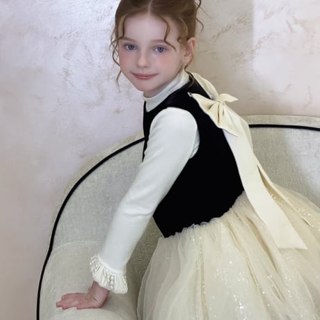[予約] Ballerina Swan Ribbon Dress + T-shirt