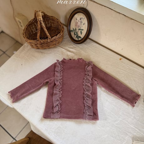 [予約] Hug Turtleneck T/ marron