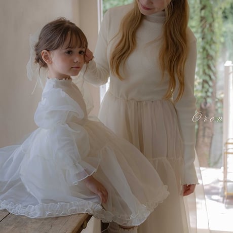 [予約] Severin Organza Dress / OREN by Hibyebebe