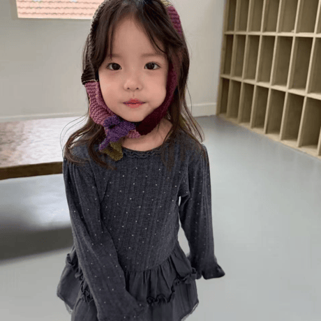 [予約] Monet Ruffle Dress/ aiai
