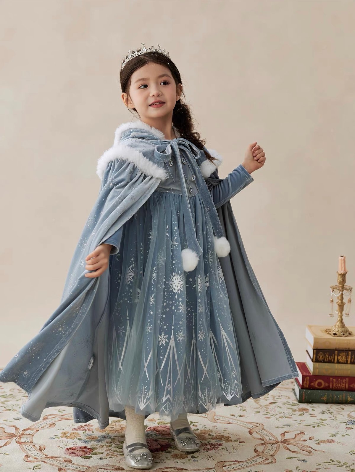 mimiel /  Winter Glow Dress ❄️ 予約] Snow Winter Glow Dress (& Cloak) | Mimiel