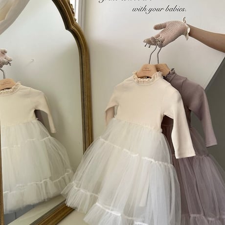 [予約] Golji Shasha Dress / Monbebe