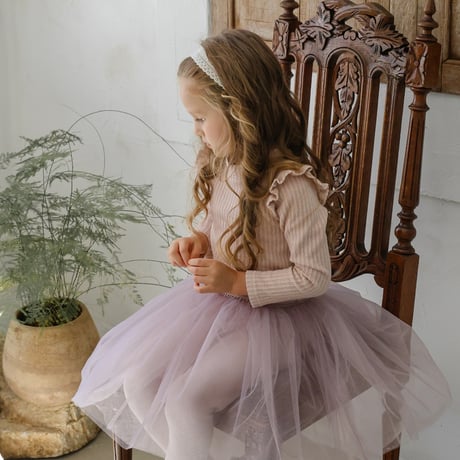 [予約] Moen tulle skirt leggings/ Puella FLO