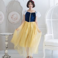 [予約] Midnight Gold Princess Dress (Adult)
