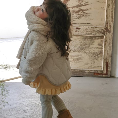 [予約] Noel quilted jumper/ Puella FLO