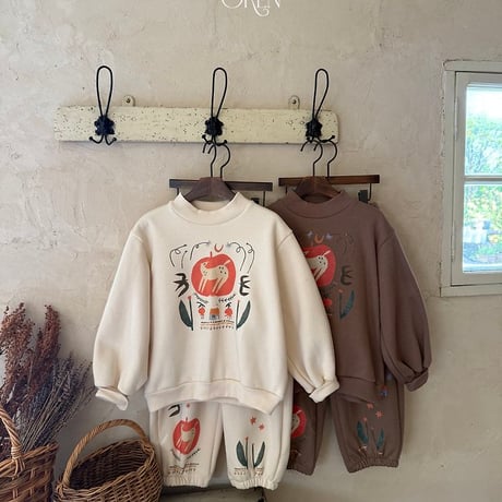 [予約] Romi Garden Fleece-Lined Setup/ OREN by Hibyebebe