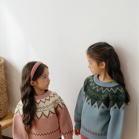 [予約] Oslo Reversible Knit Cardigan/ OREN by Hibyebebe