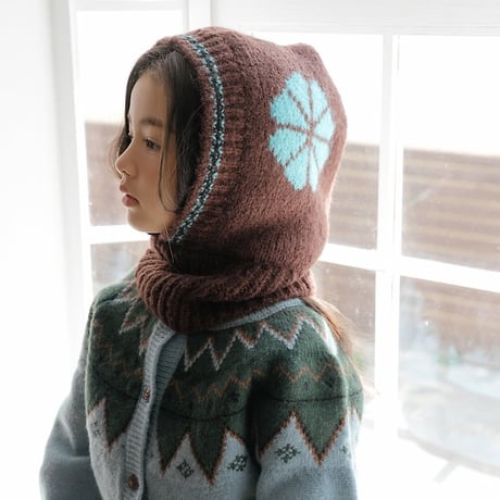[予約] Clover Balaclava/ OREN by Hibyebebe