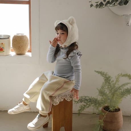 [予約] Olive pants/  Puella FLO