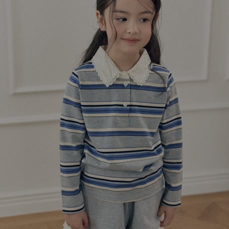 [予約] Lavieen Collar T-shirt/ Roa