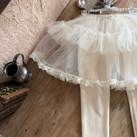 [予約] Kra Cancan Tutu (Fleece-Lined)/ marron