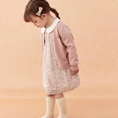 [予約] Petit Garden Smocked Dress